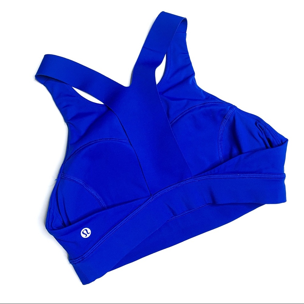 Lululemon Fast & Free Bra Blue Women’s Size 8 - Picture 3 of 8